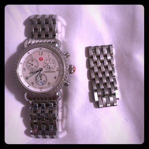 Michele women’s watch with diamonds
